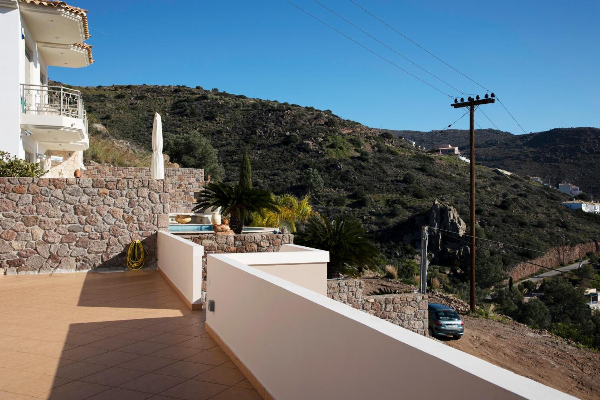 Aegina Sea View Villa Eginitissa エクステリア 写真